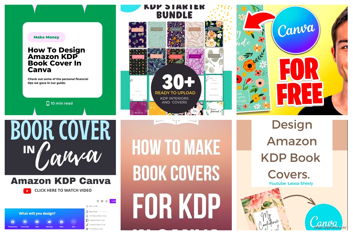 KDP Book Cover Template for Canva: Design Tutorial