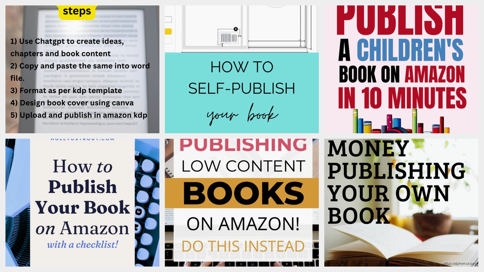 Publish My Own Book on Amazon: Solo Author Checklist