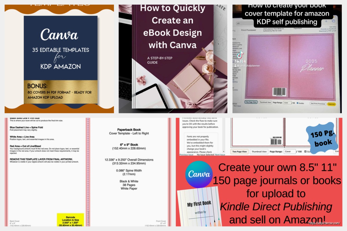 Amazon Book Cover Template: Free Downloads & Specifications