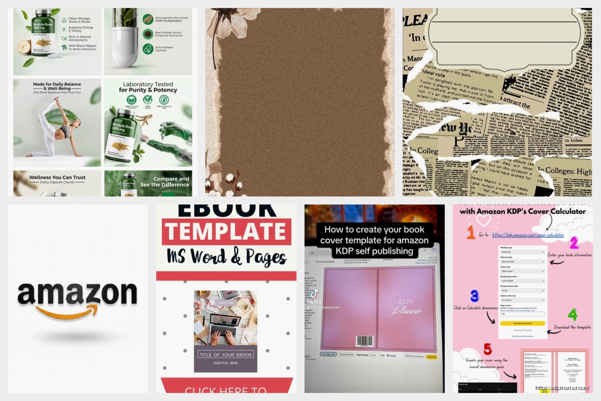 Amazon Cover Template: Design Standards & Downloads