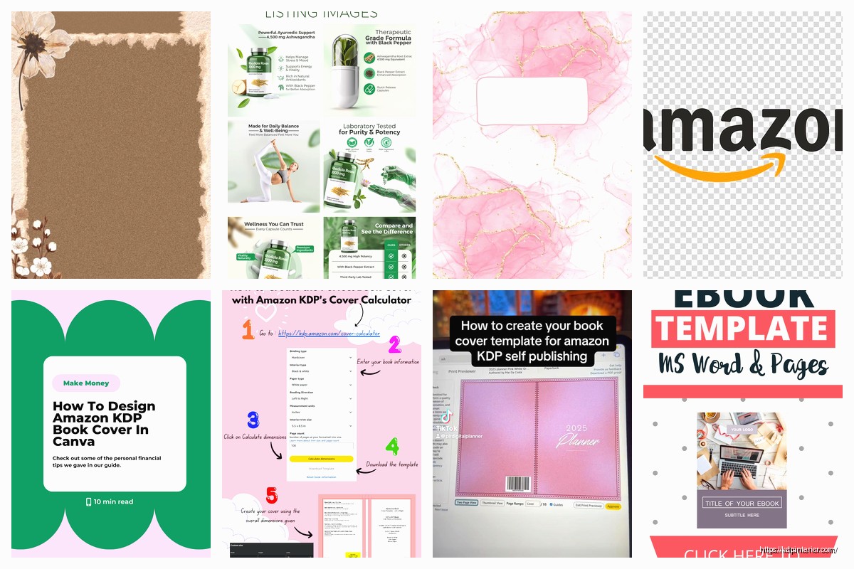 Amazon Cover Template: Design Standards & Downloads