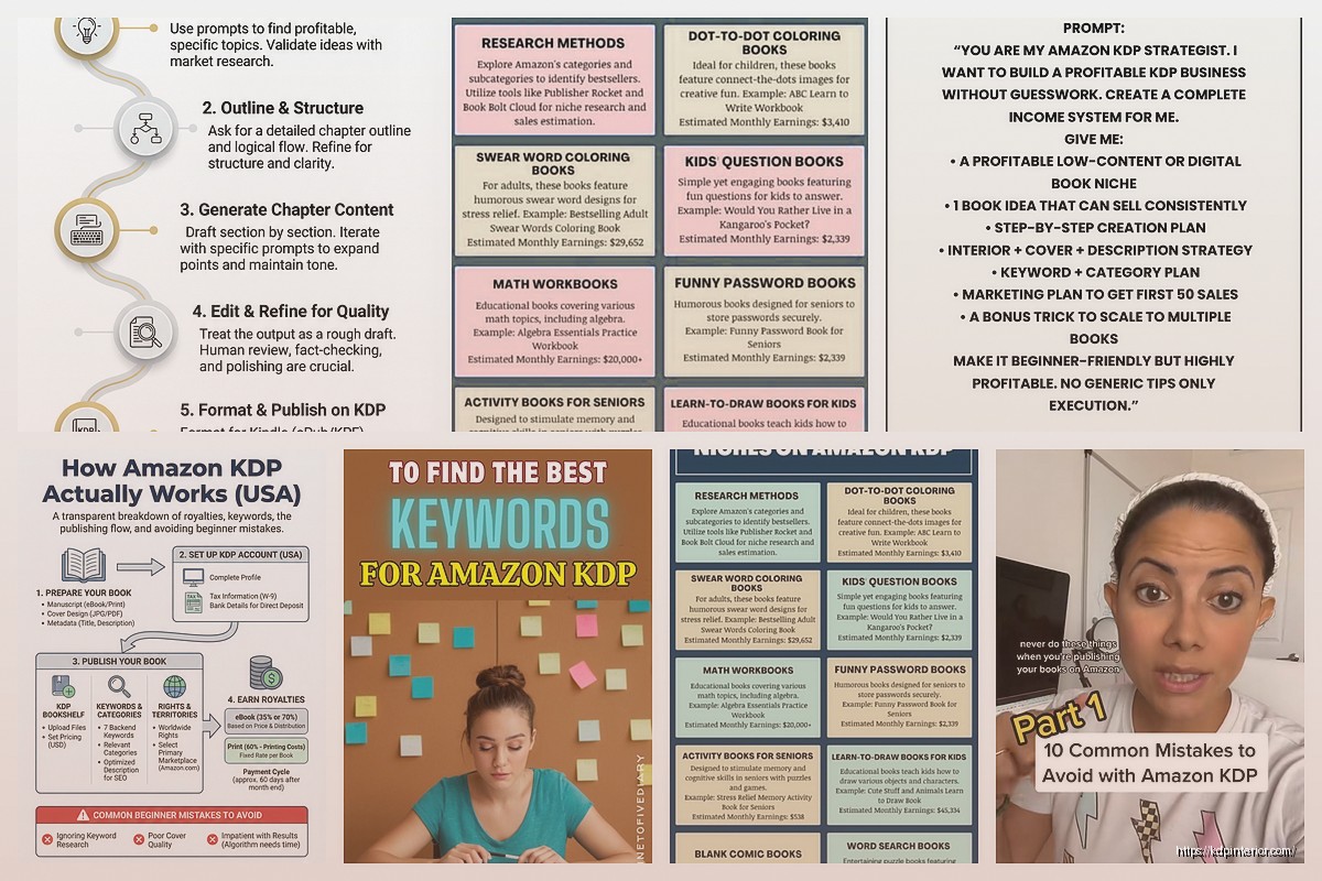 Amazon KDP Application: Account Setup Process