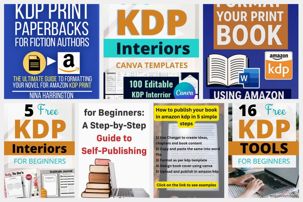 Amazon KDP Book Template: All Formats & Sizes