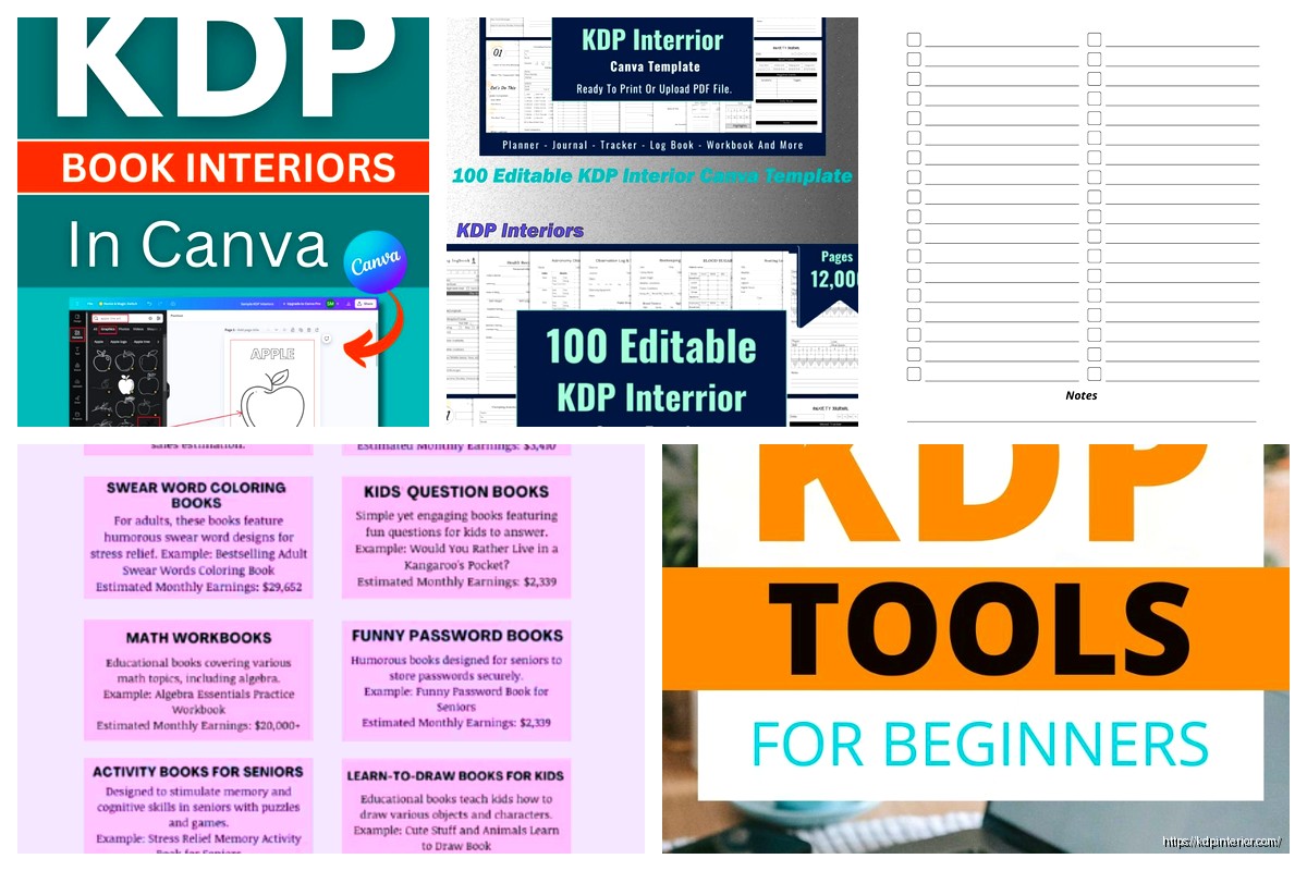 Amazon KDP Interior Templates: Professional Layouts