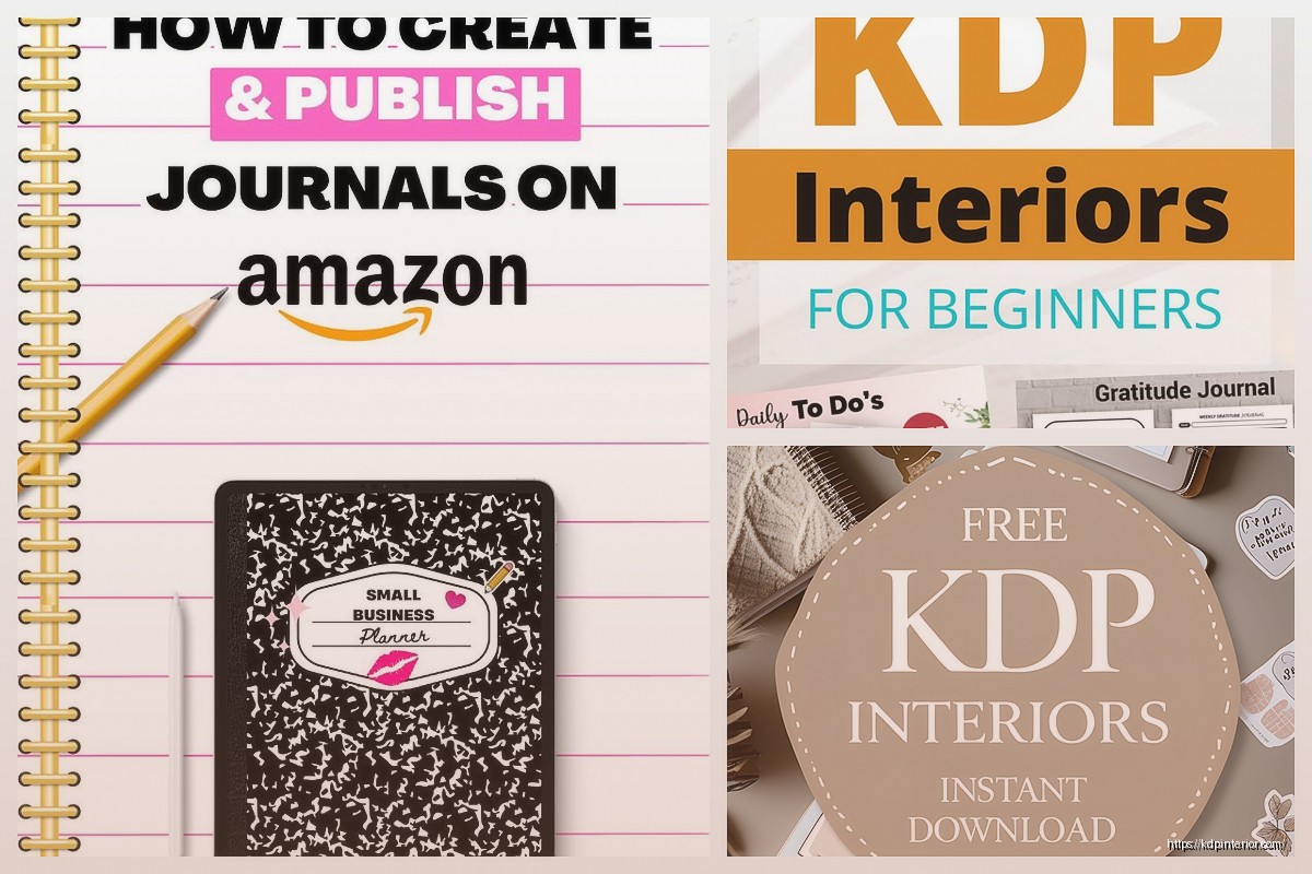 Amazon KDP Journal Template: Interior Design Library