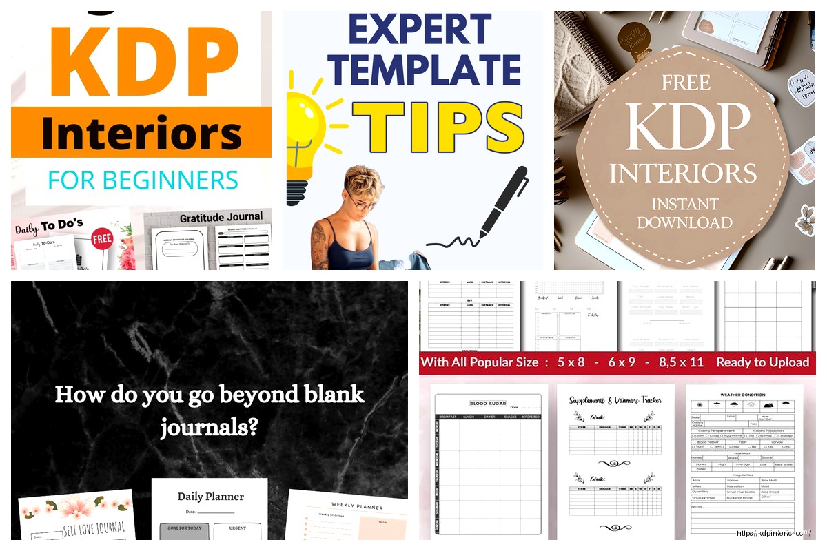 Amazon KDP Journal Template: Interior Design Library