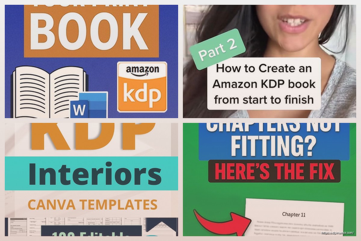 Amazon KDP Paperback Template: Interior Formatting