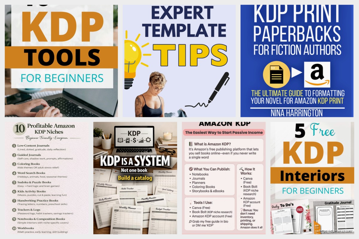 Amazon KDP Templates: Interior & Cover Resources
