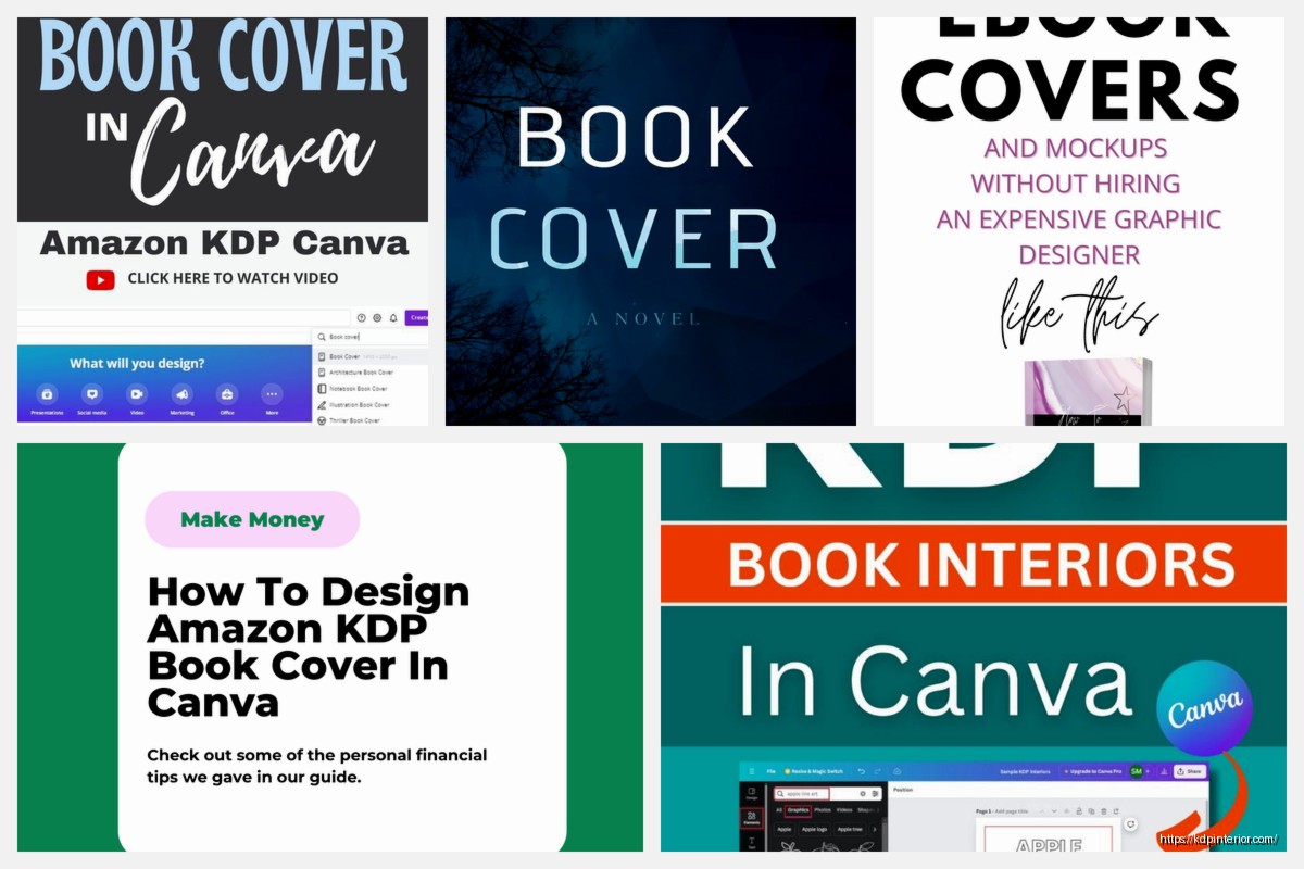 Amazon Kindle Book Cover Template: Ebook Design Specs