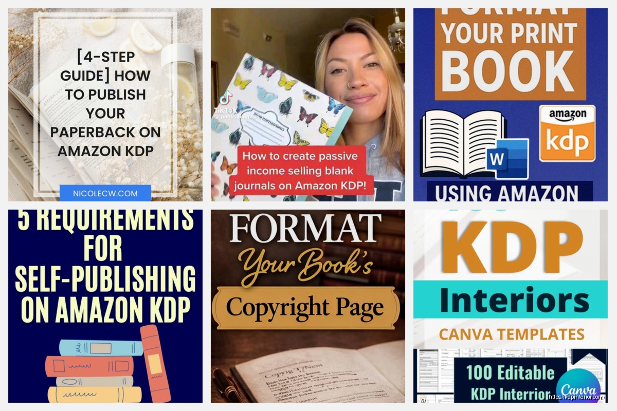 Amazon Paperback Template: Interior Design Standards