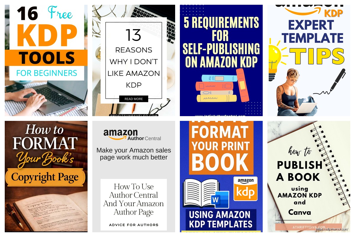 Amazon Publishing Templates: Free & Paid Resources Library