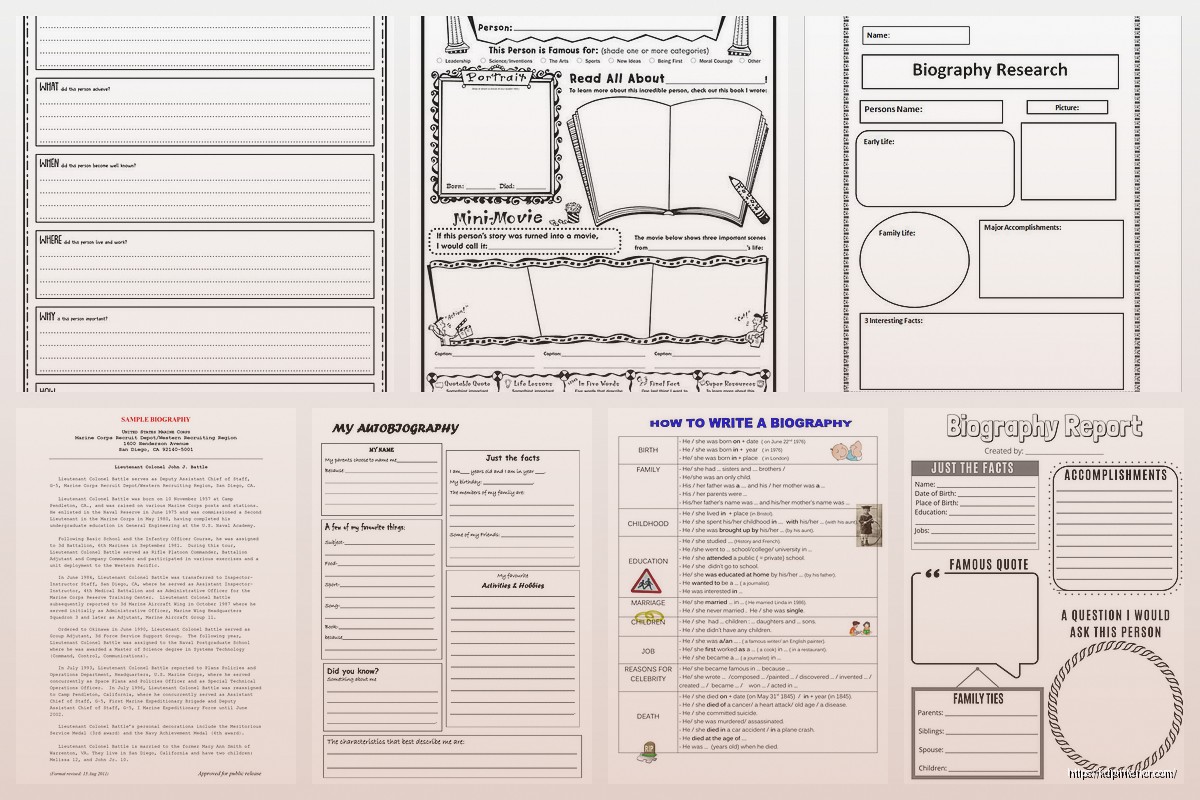 Biography Format: Life Story Writing Standards