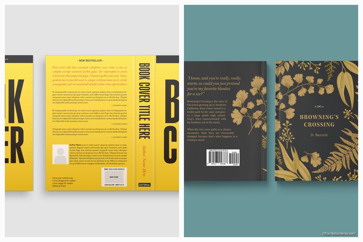 Book Cover Format: Technical Specifications