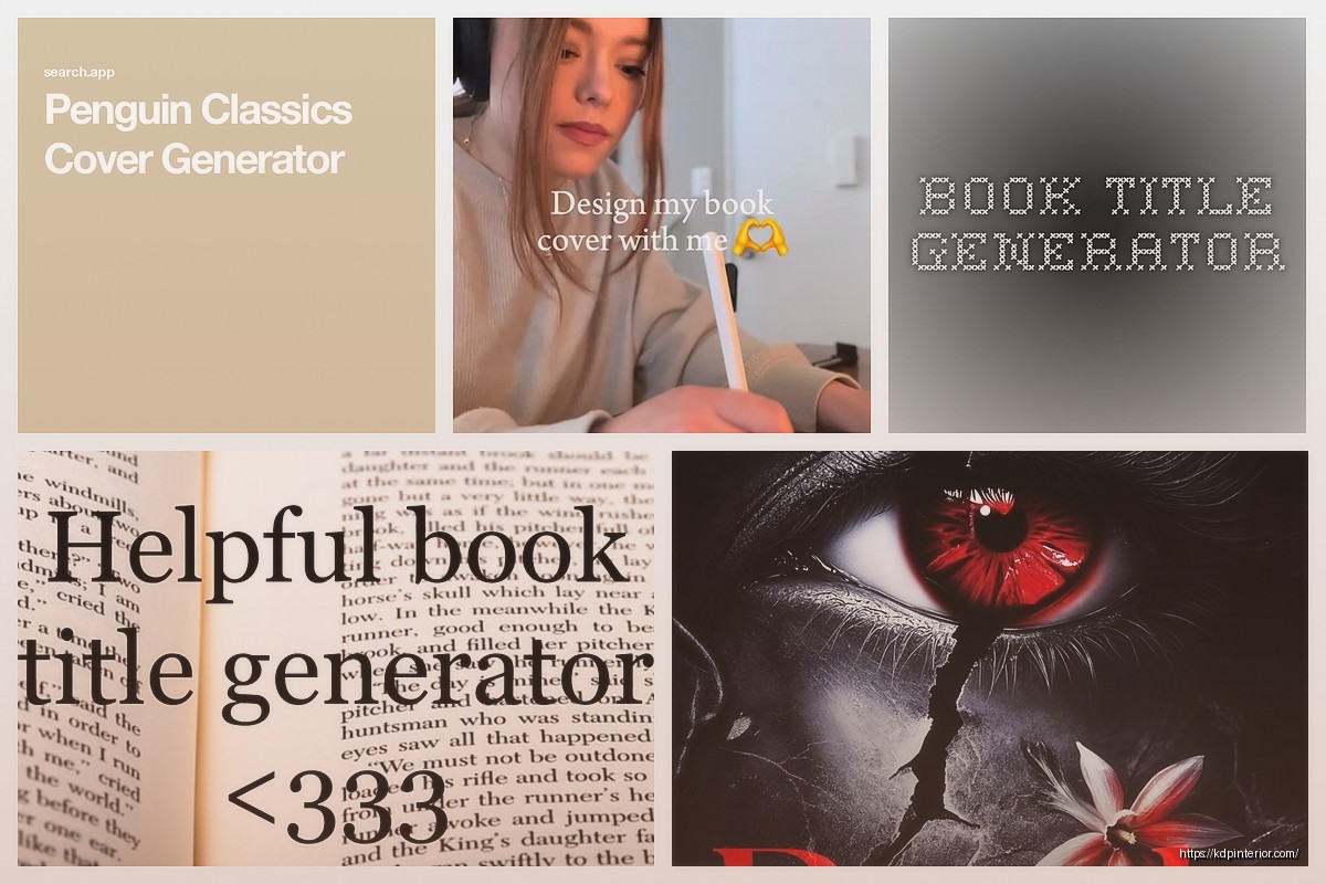 Book Cover Generator: AI Design Tools 2026