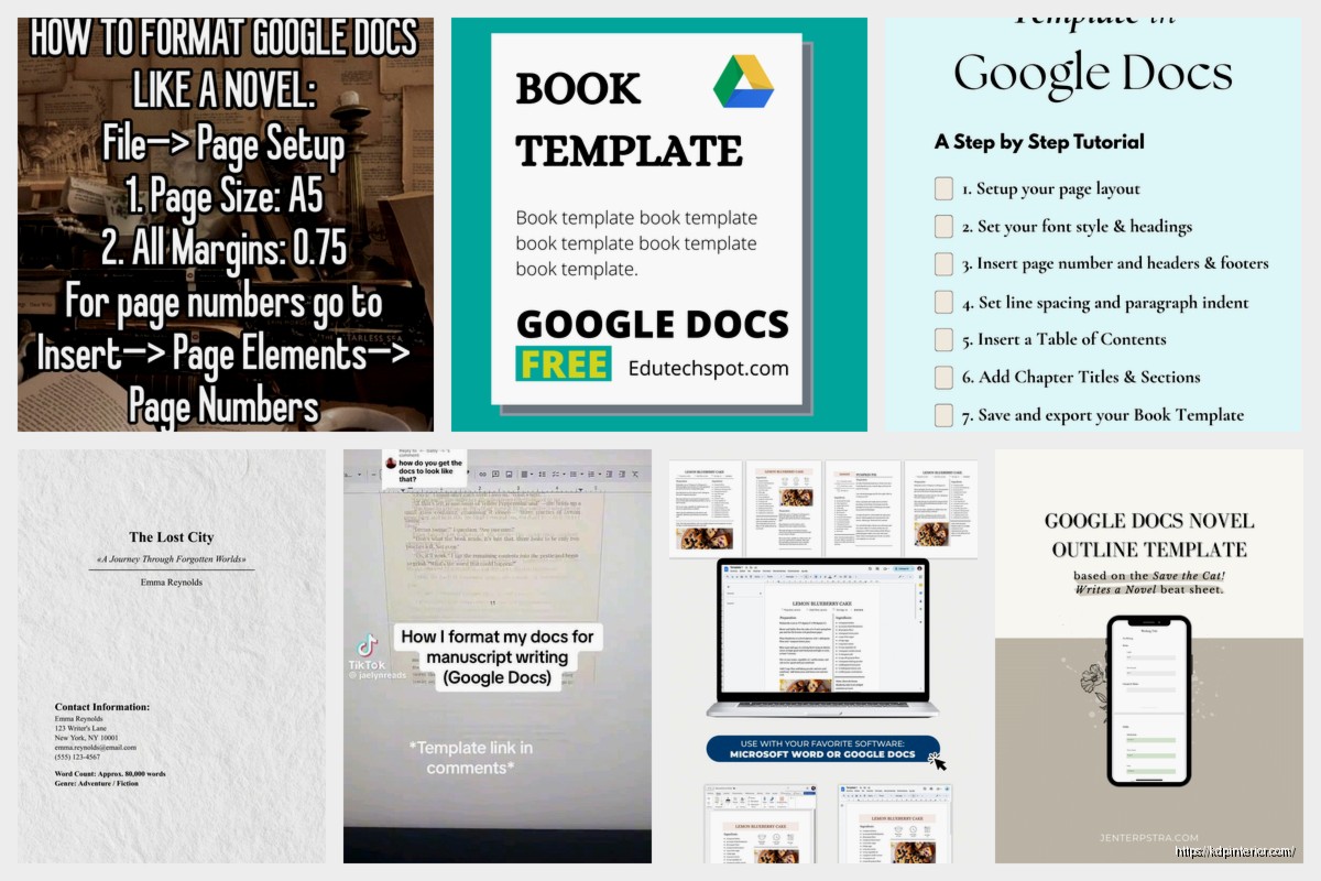 Book Template Google Docs: Cloud Writing Setup
