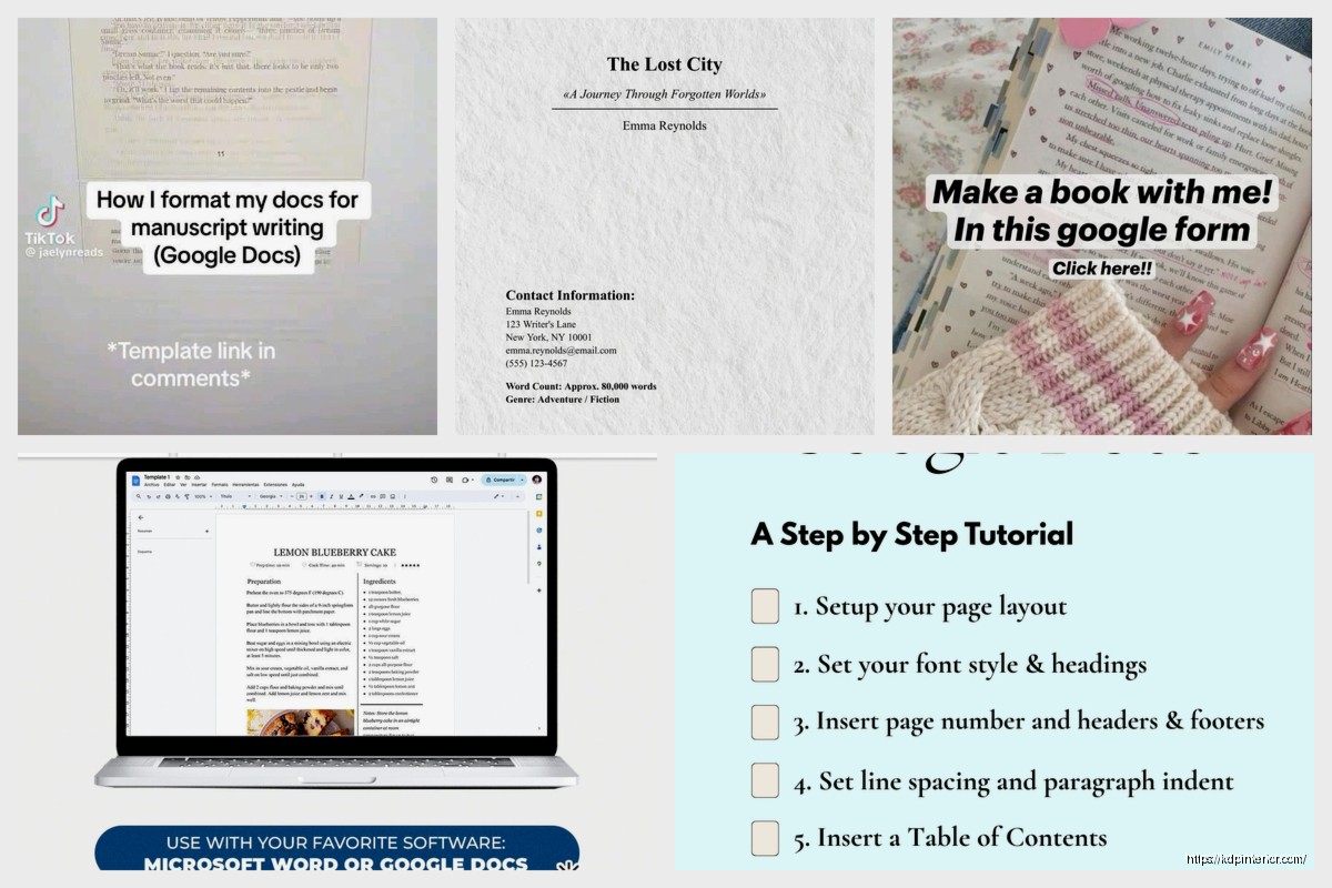 Book Template Google Docs: Cloud Writing Setup