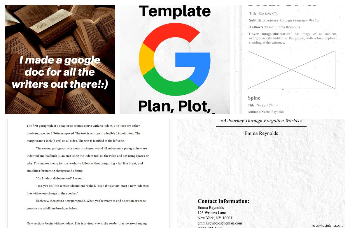 Book Writing Template Google Docs: Cloud Authors