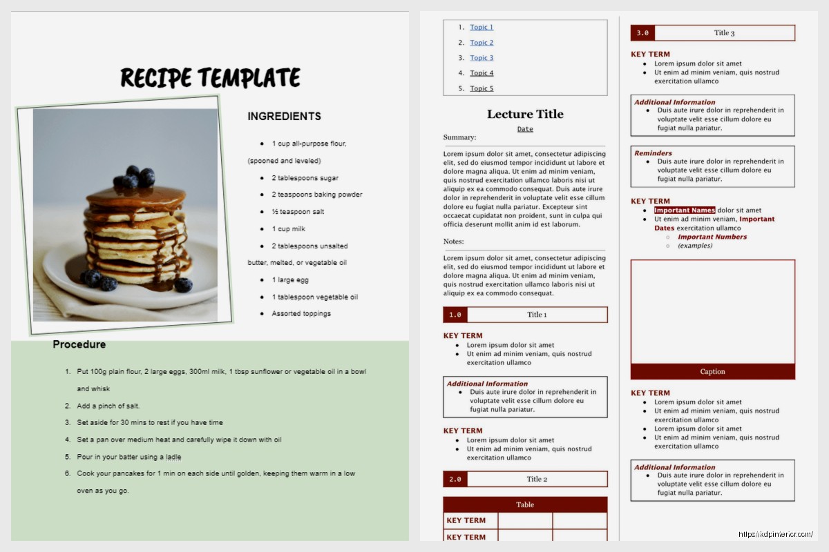 Booklet Google Docs: Small Format Publishing
