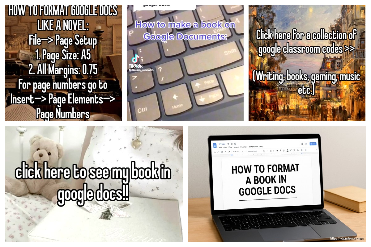 Books on Google Docs: Complete Writing Guide