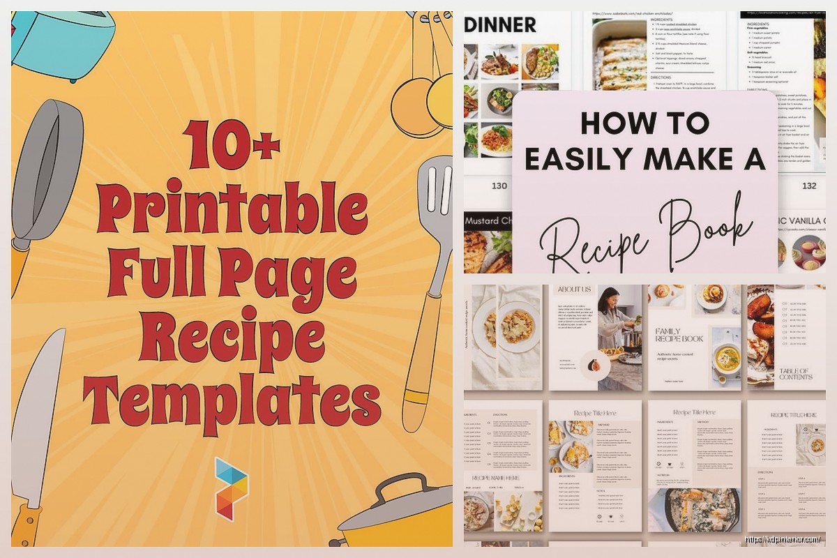 Cookbook Template: Recipe Book Design Guide