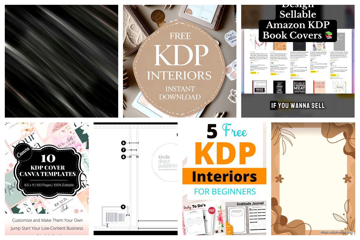 Cover Template KDP: All Book Sizes & Formats