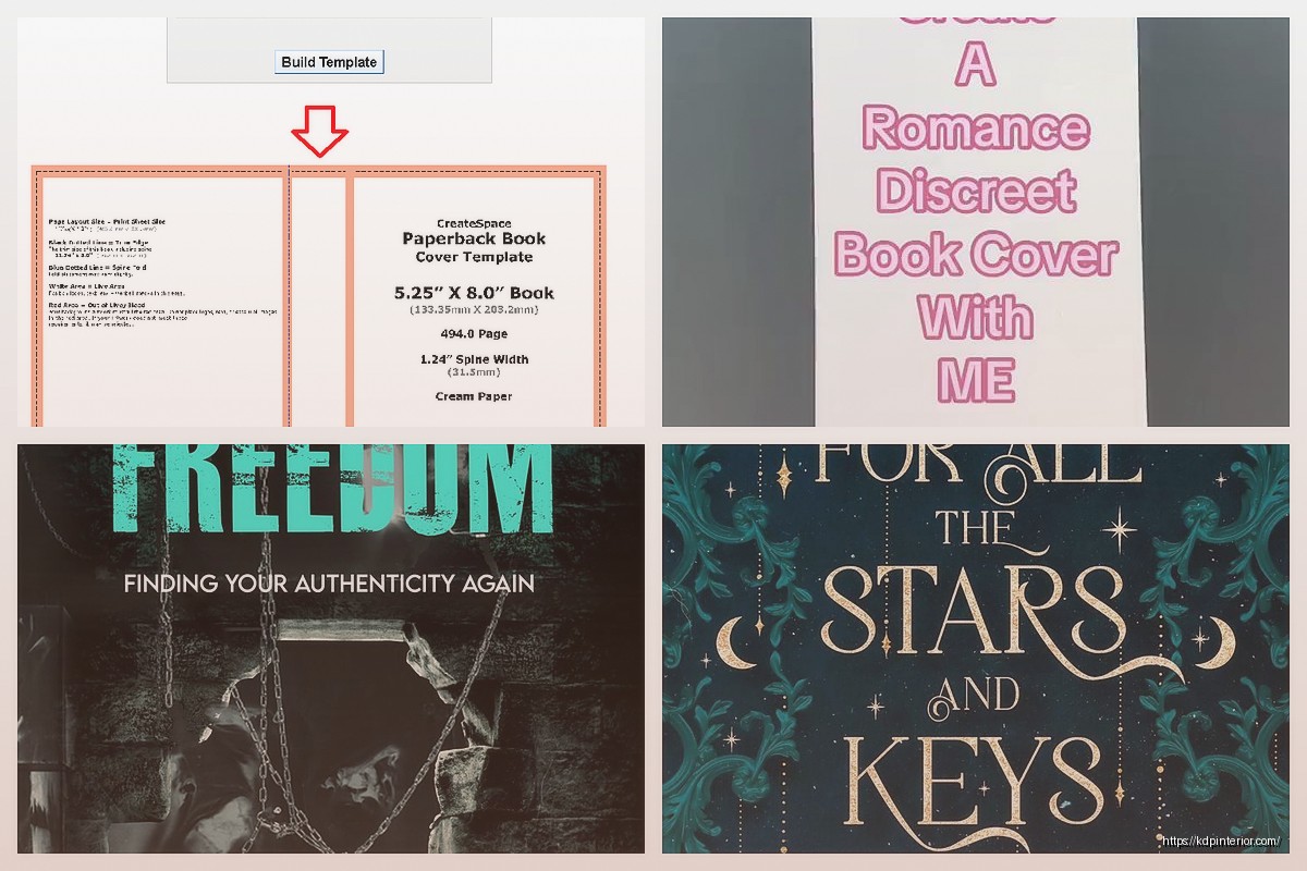 CreateSpace Book Cover Template: Historical Archive