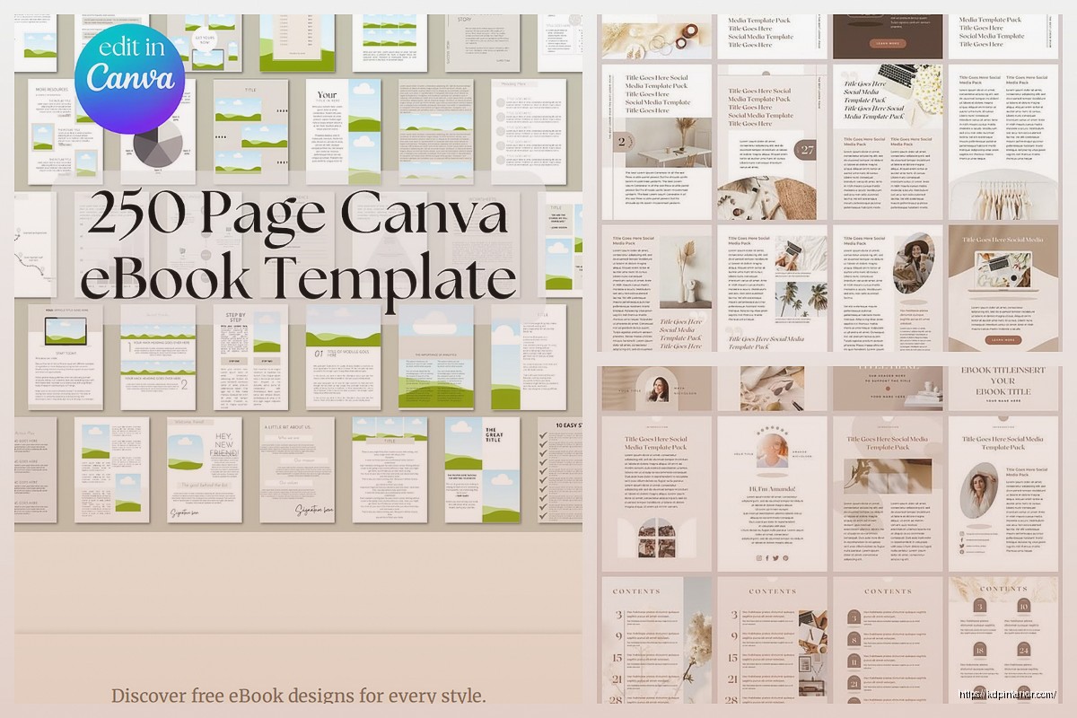 Ebook Template: Digital Book Formatting Guide
