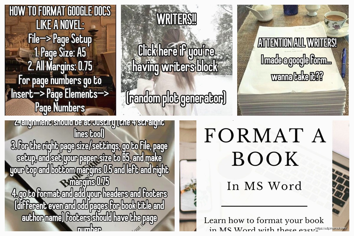 Format for Writing a Book: Industry Standards