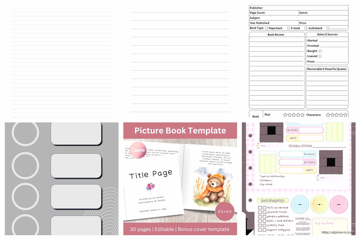 KDP 6 x 9 Template: Standard Book Size Guide