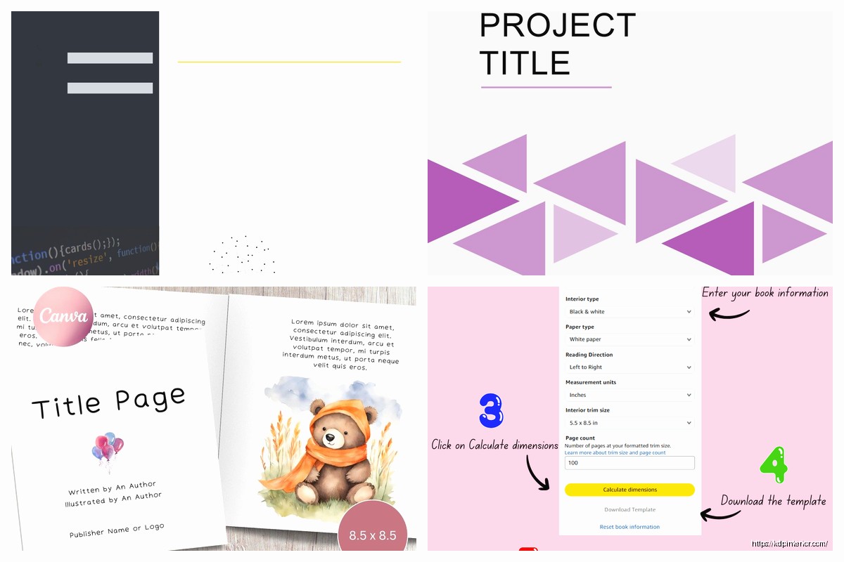 KDP 6x9 Cover Template: Design Dimensions