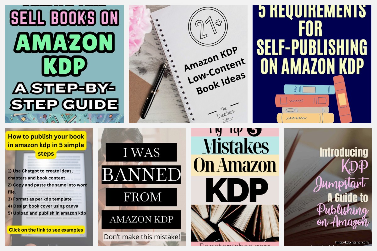 KDP Amazon Publishing: Low-Content Book Success