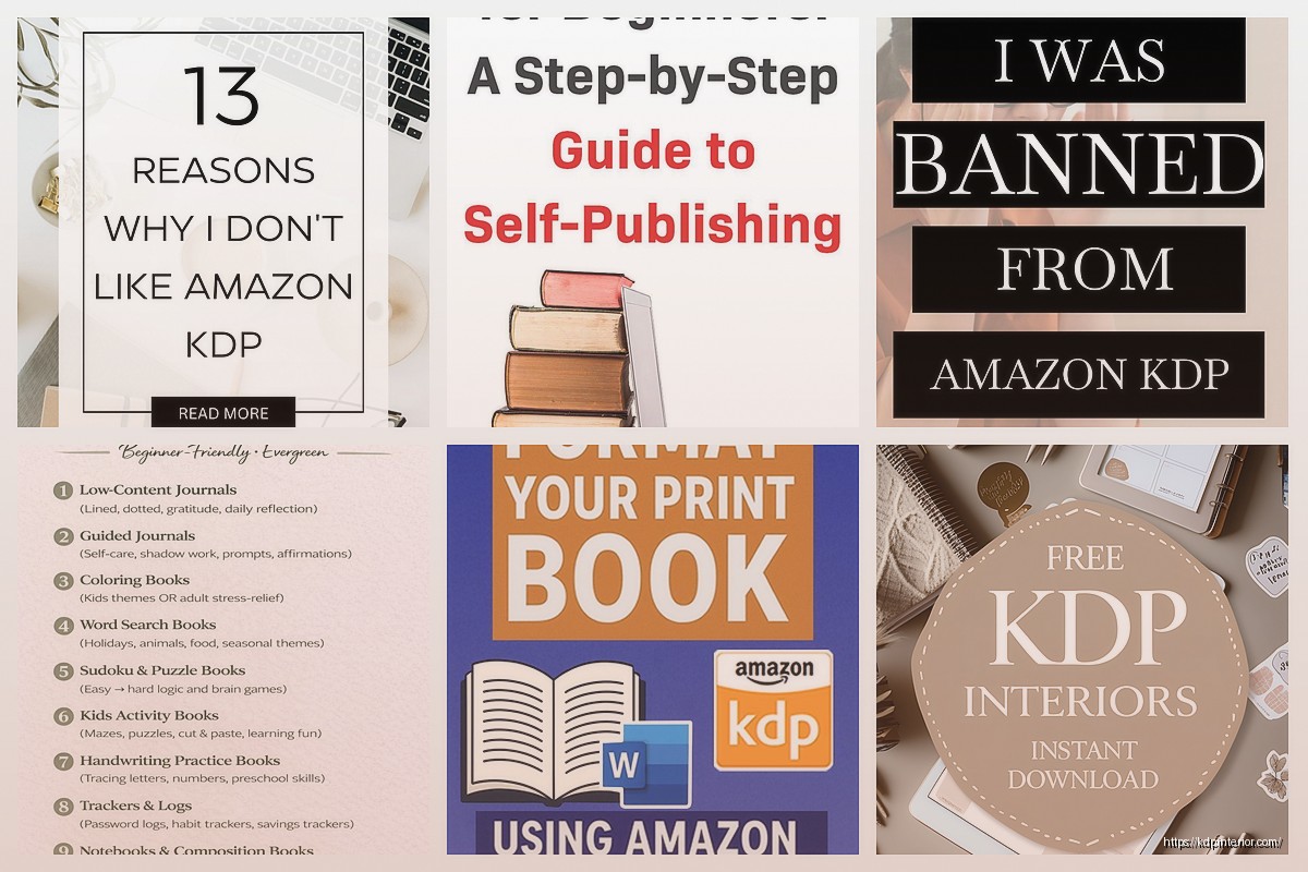 KDP Amazon Template: Complete Template Collection