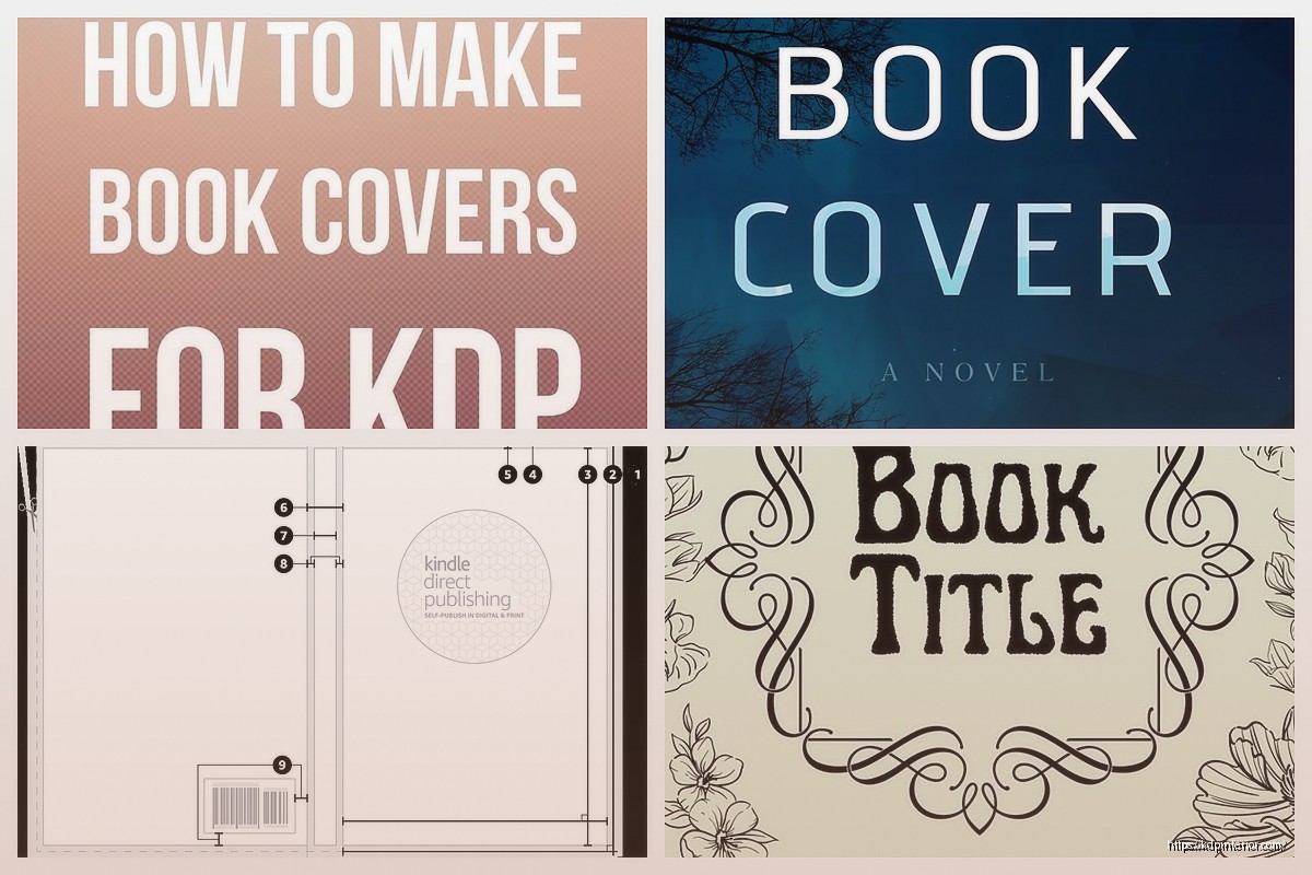 KDP Book Cover Template: Professional Designs & Specs