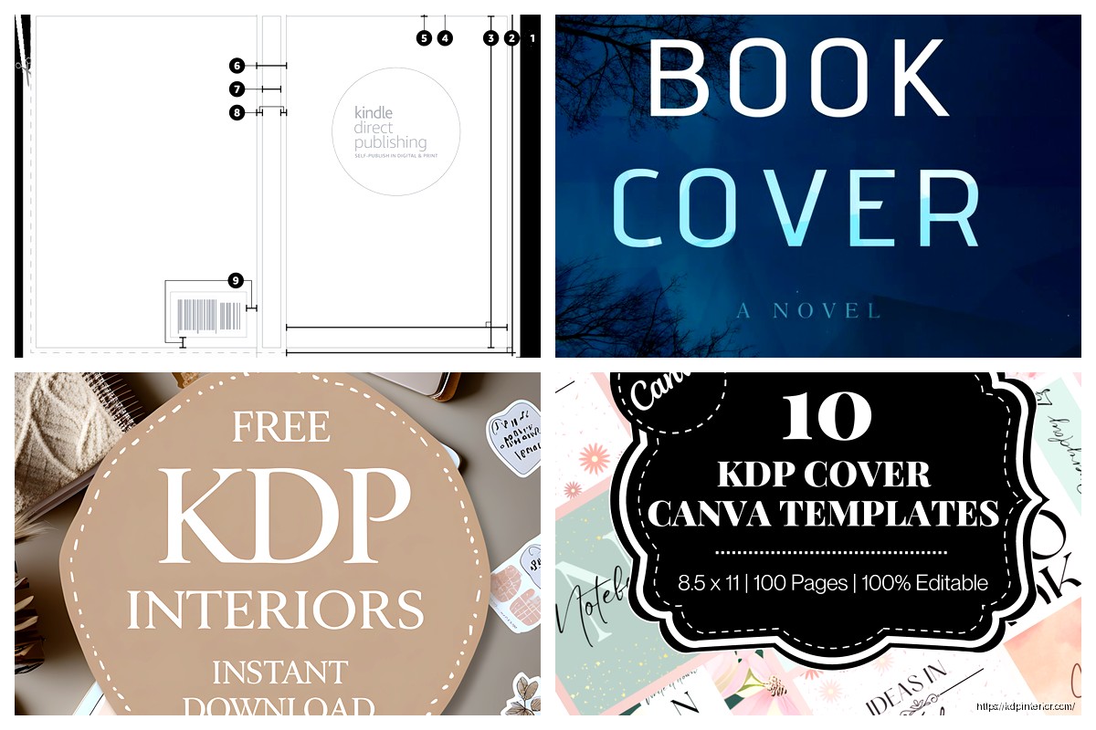 KDP Book Cover Template: Professional Designs & Specs