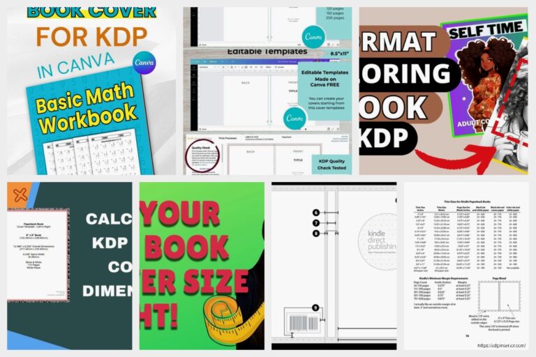KDP Book Cover Template Calculator: Size Tool KDP Interior