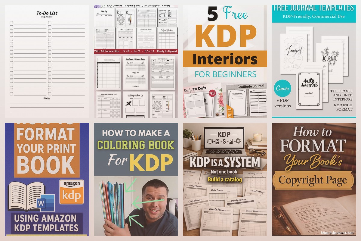 KDP Book Template: Interior Formatting Made Easy