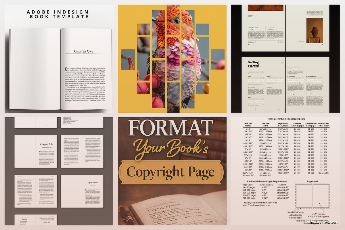 KDP InDesign Template: Professional Layout Files