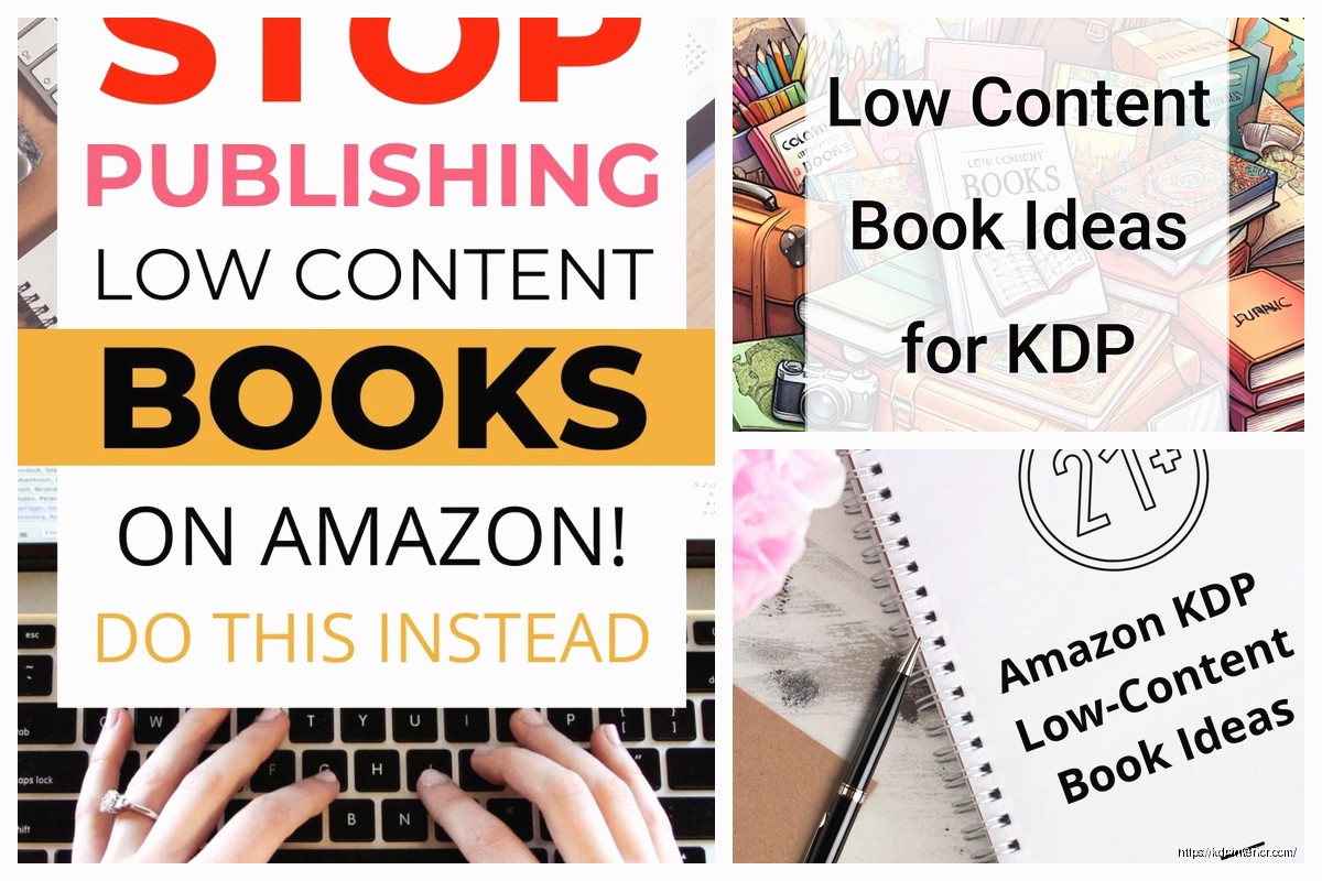 KDP Low Content Books: Passive Income Blueprint