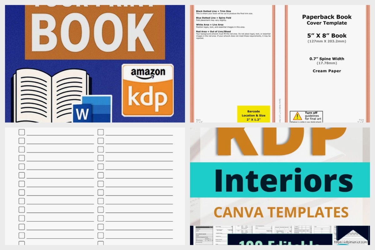 KDP Paperback Template: Print-Ready Formatting