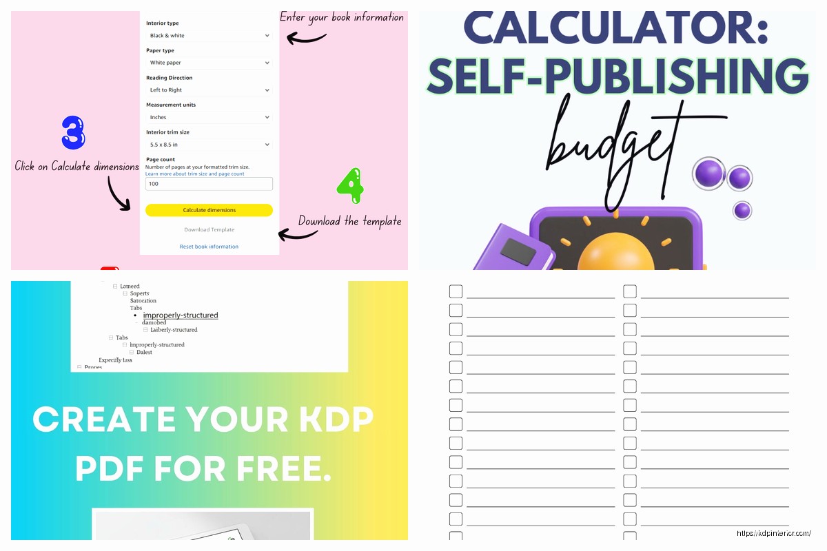 KDP Template Calculator: Design Sizing Tool