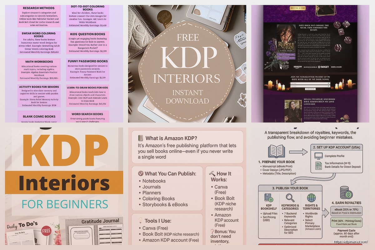 KDP Website Features: Tools & Resources for Authors
