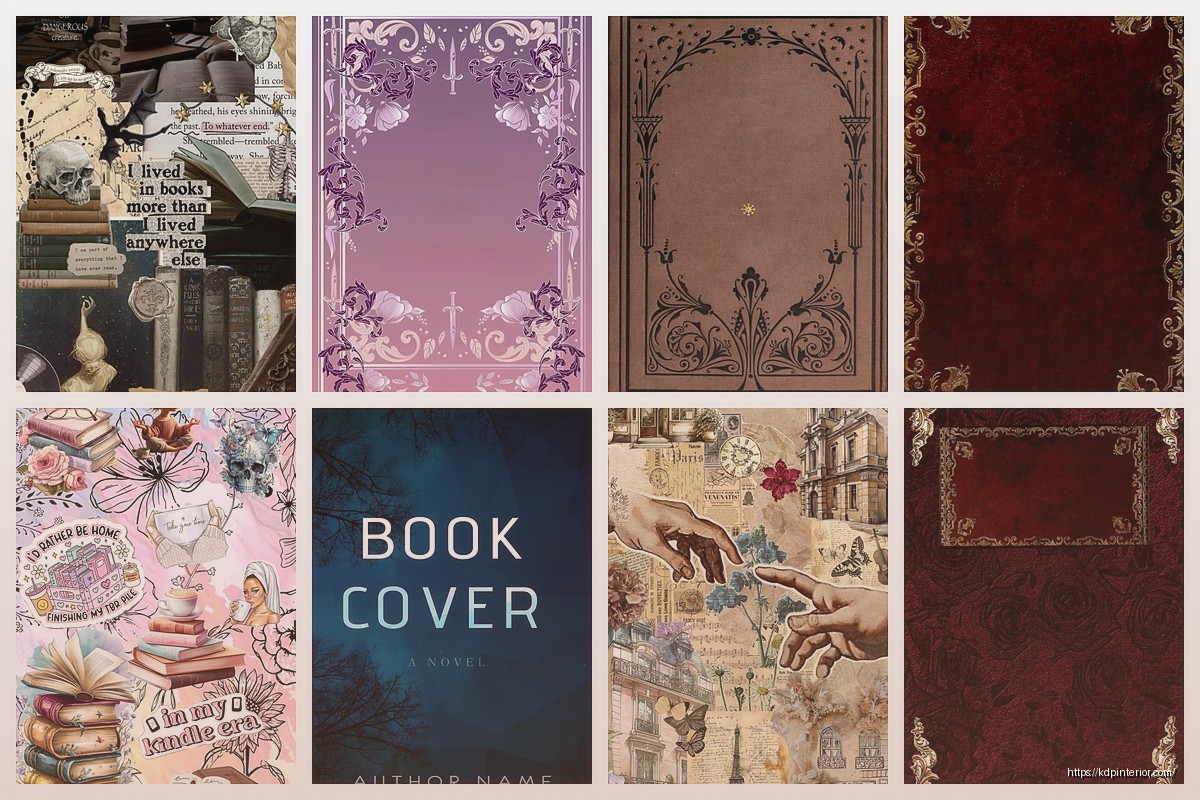 Kindle Book Cover Template: Ebook Design Files