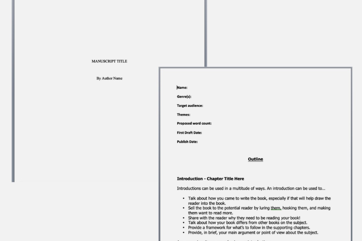 Manuscript Format in Word: Submission Standards