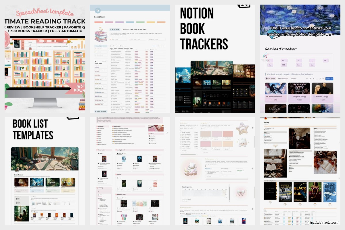 Notion Book Tracker: Digital Reading Log