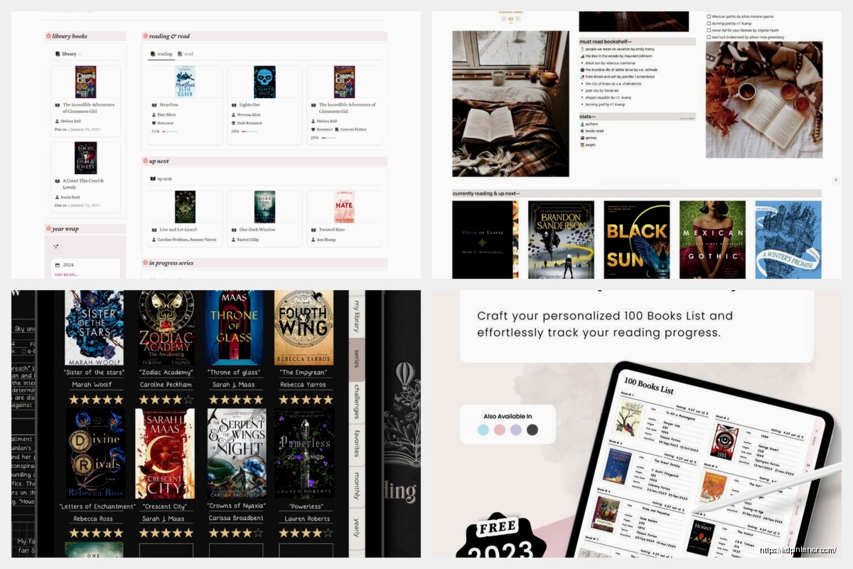 Notion Reading Journal: Book Review System