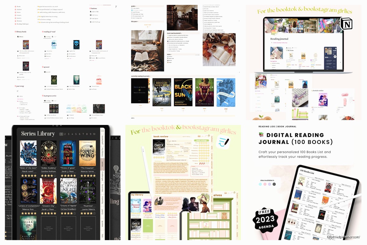 Notion Reading Journal: Book Review System