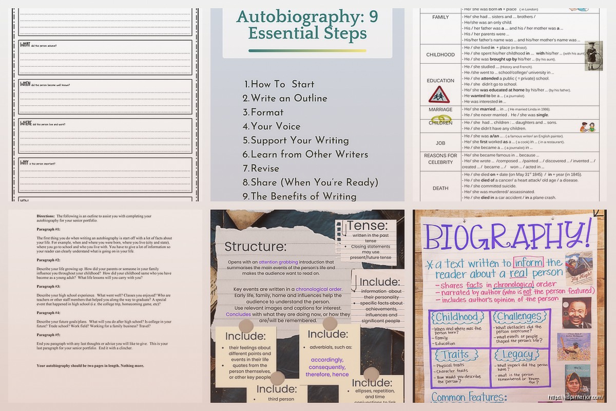 Writing a Biography Example: Life Story Sample