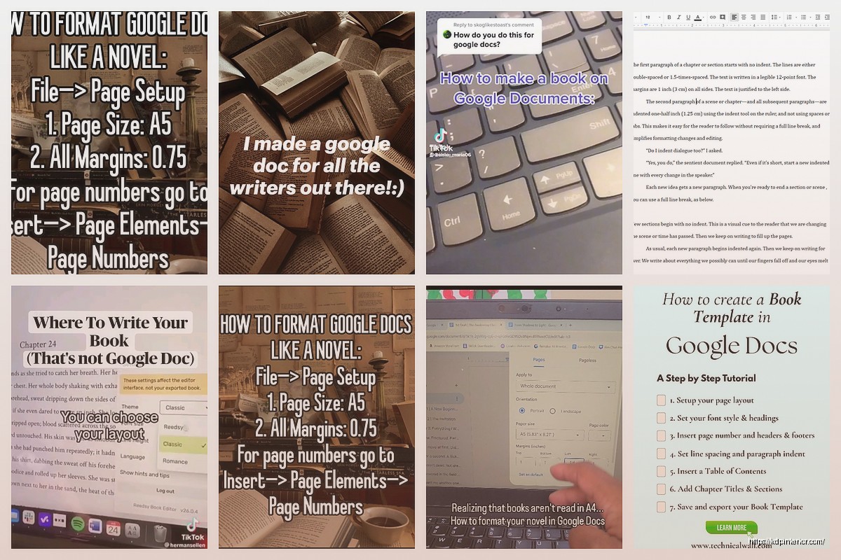 Writing a Book on Google Docs: Cloud Publishing