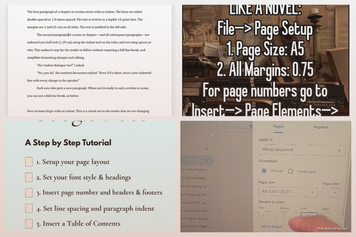 Writing a Book on Google Docs: Cloud Publishing