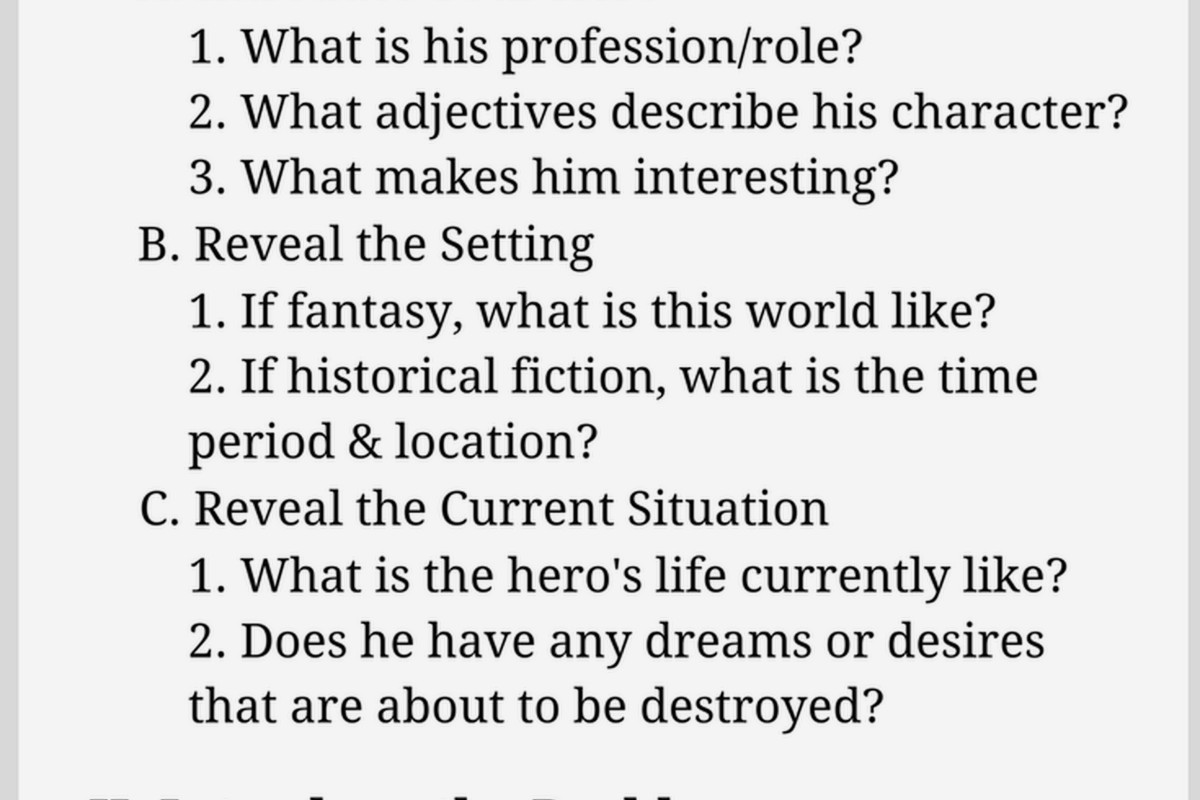 Writing a Novel Outline: Story Structure Guide